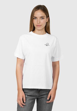 Kleinigkeit GIRLS EASYFIT SHIRT VERRÜCKTES HUHN - T-Shirt basic - white