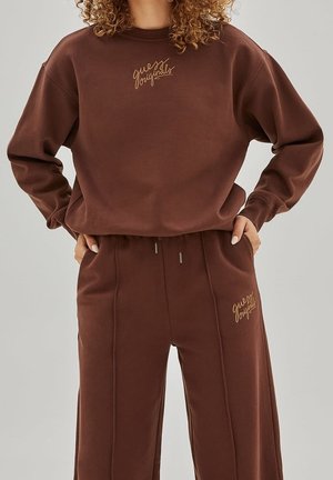 Sweatshirt - brown