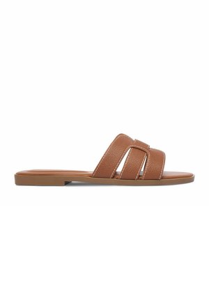 Jenny, Pantolette flach - brown