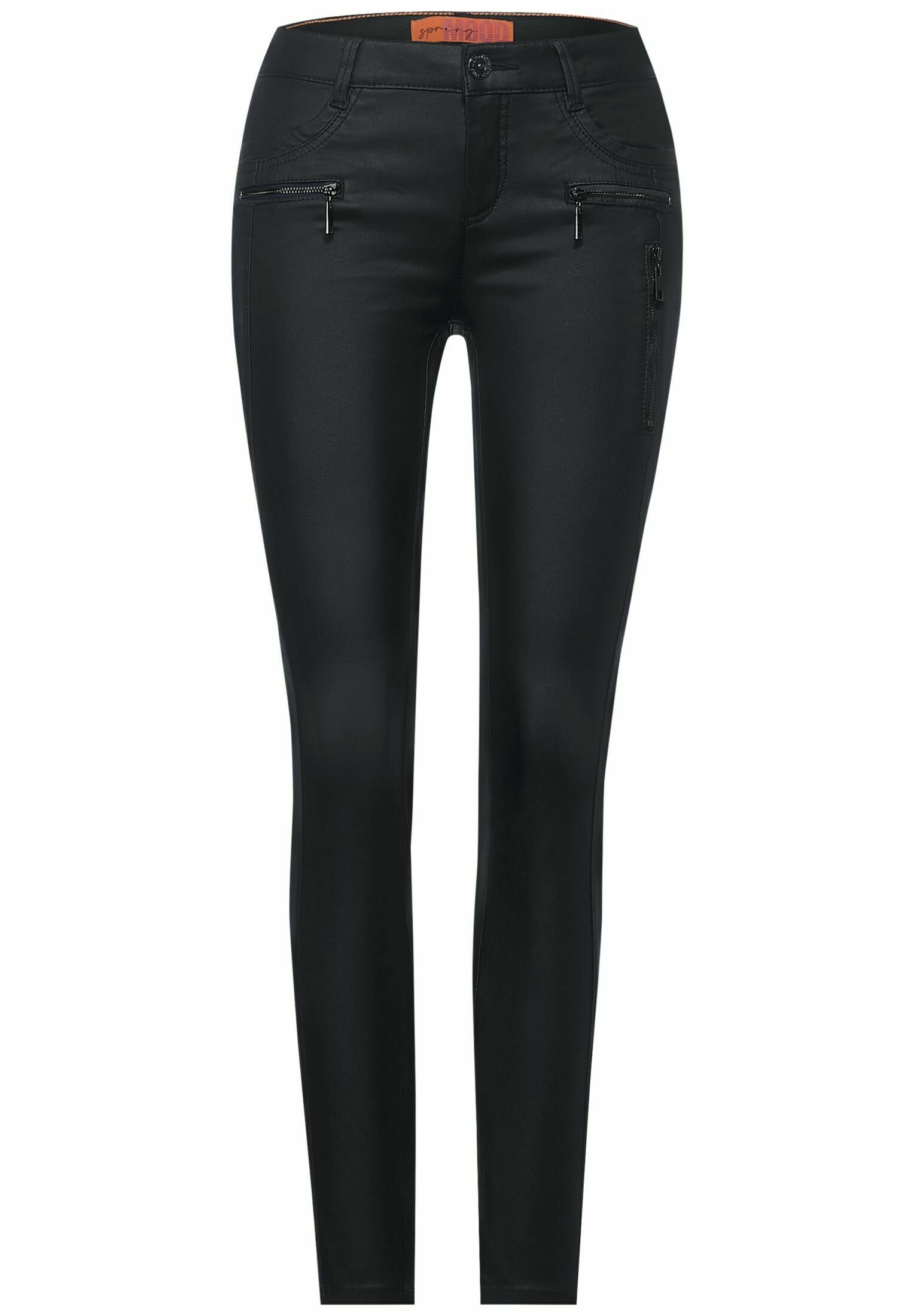 Street One MIT COATING - Broek - blau/donkerblauw - Zalando.nl