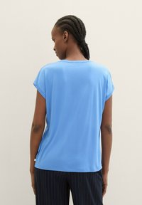 TOM TAILOR DENIM FLUENT TEE - Základné tričko - sicilian blue