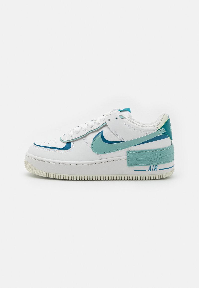 teal nike air force 1