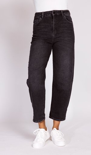 HIZA - Jeans Straight Leg - black