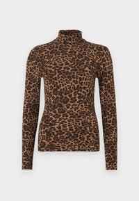 TNECK  - Long sleeved top - brown