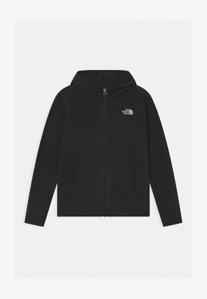 GLACIER FULL ZIP HOODIE UNISEX - Fleece jacket - black