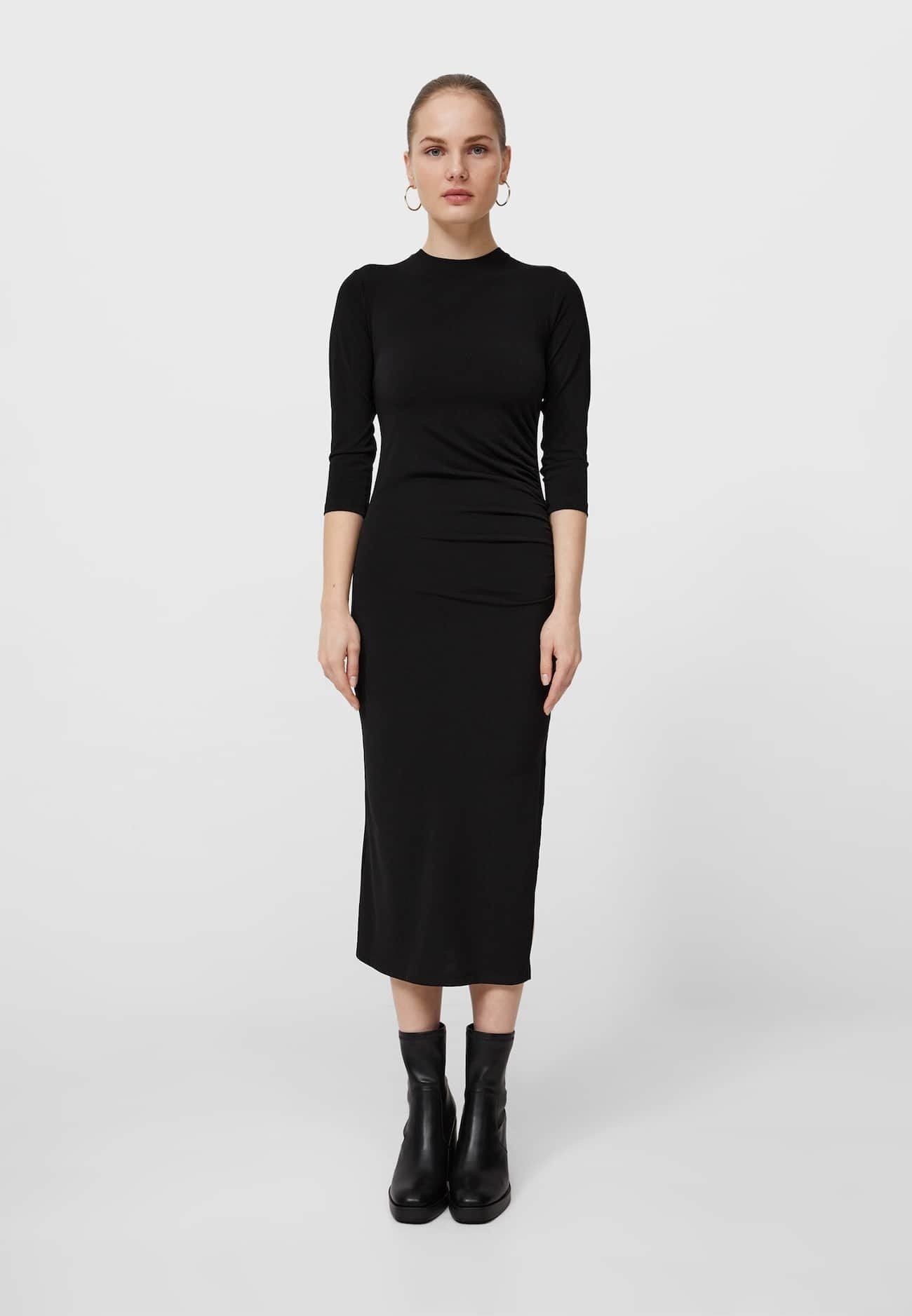 Stradivarius MIT RAFFUNG - Tubino - black/nero - Zalando