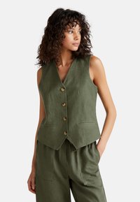 United Colors of Benetton - Waistcoat - green Thumbnail Image 1