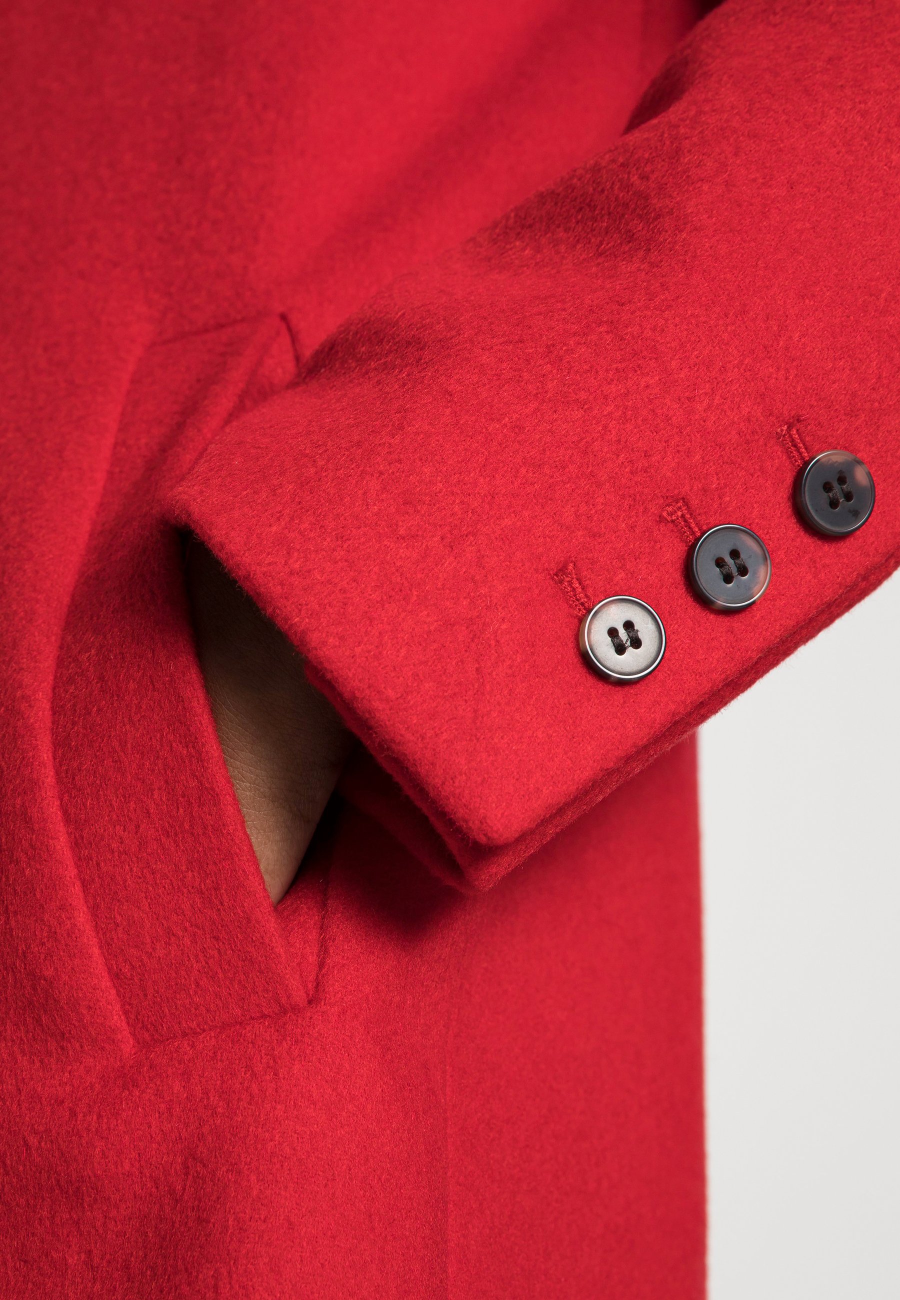 Selected Femme SLFNEW SASJA COAT - Klassikaline mantel - true red Selected Femme SLFNEW SASJA COAT - Klassikaline mantel - true red