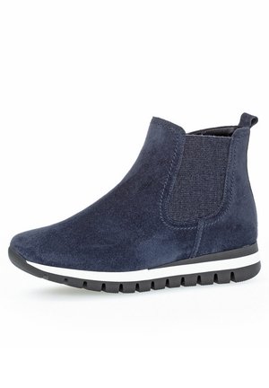 Bottines compensées - blue