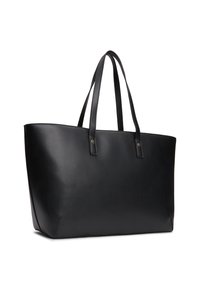 Tommy Hilfiger CHIC TOTE - Geantă de pânză - black