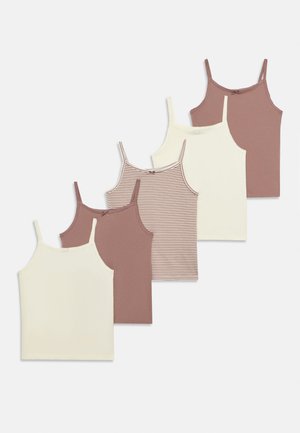 5 PACK - Caraco - off white/berry/mottled light grey