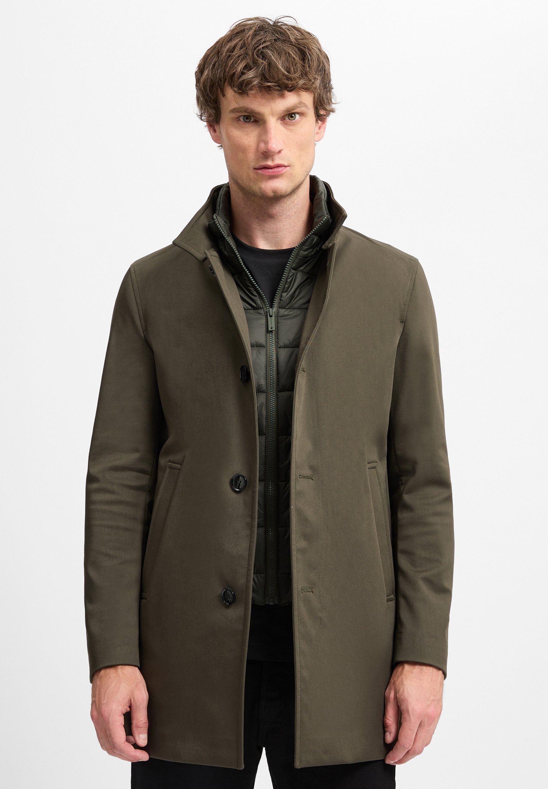 Strellson FINLAY Short coat oliv/khaki Zalando