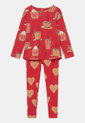 HOT COCOA SET UNISEX - Legging - red
