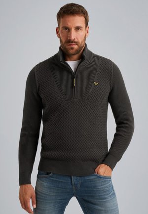 Strickpullover - dark grey