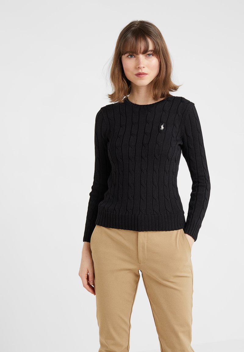 Polo Ralph Lauren - SLIM FIT  - Strickpullover - polo black, Vergrößern