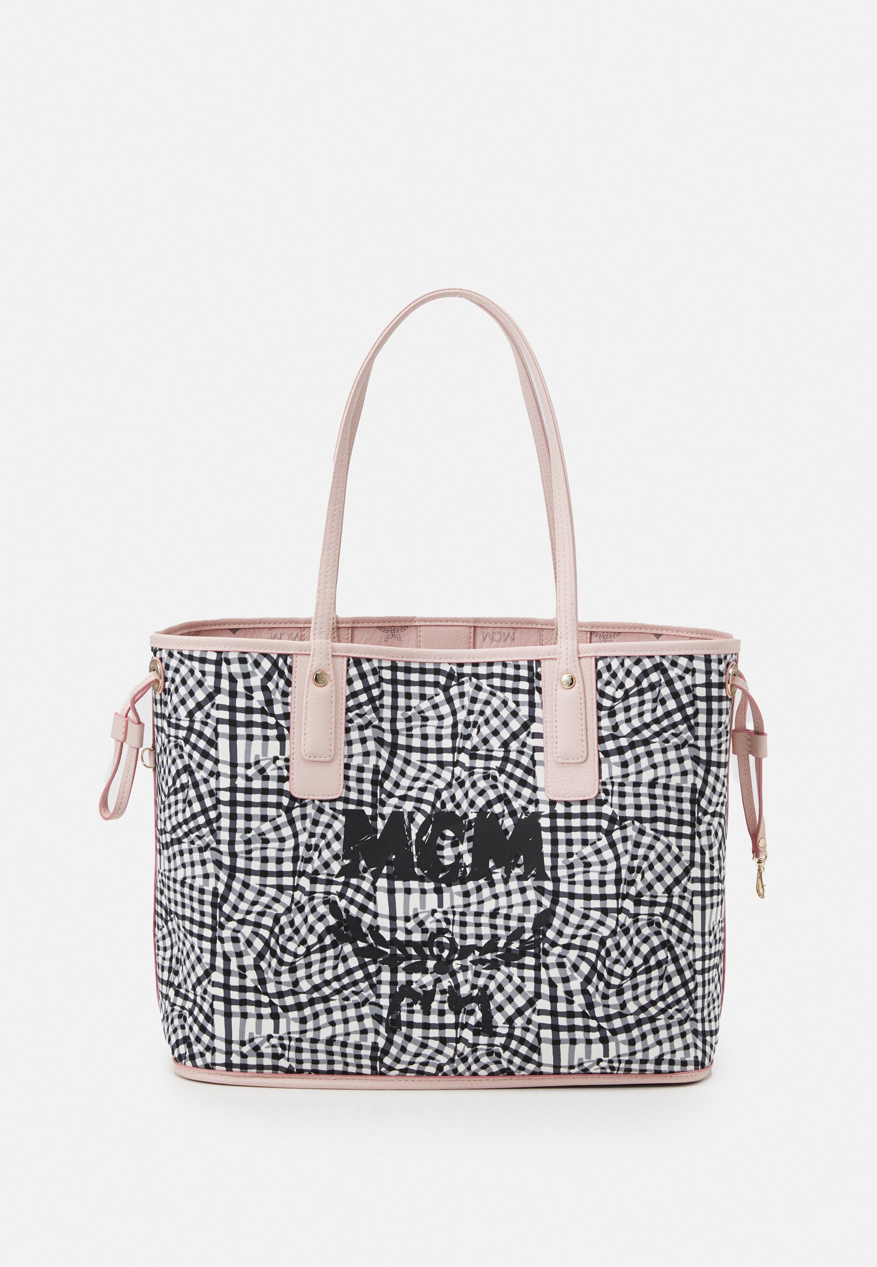 reversible liz shopper in visetos pink