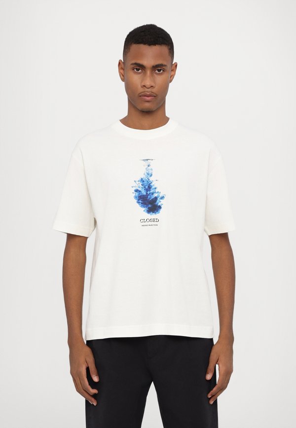 PRINTED - Print T-shirt - ivory