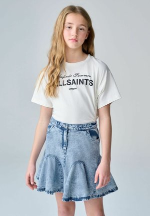 REGULAR FIT - GODET - Gonna a campana - denim