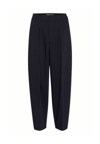 ZELLA BARREL - Tygbyxor - marine blue