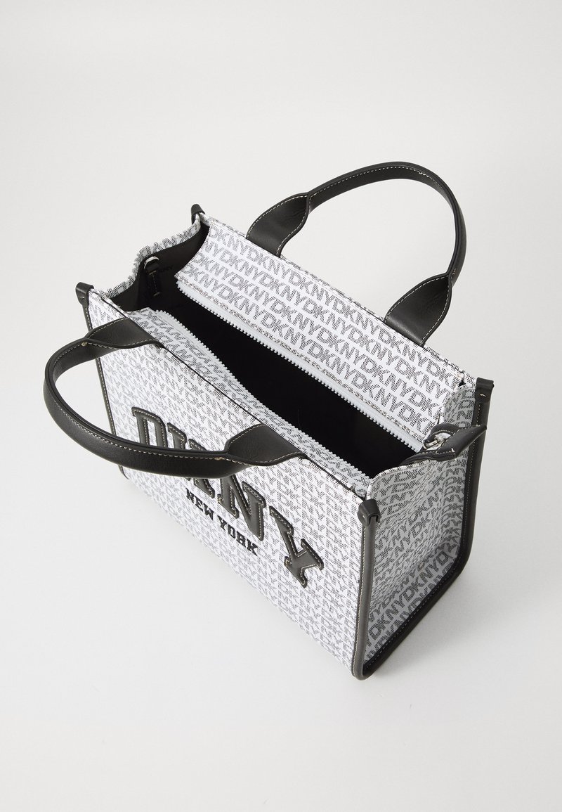 DKNY HANDLEE LOGO TOTE - Handbag - white/black/white  display picture 3