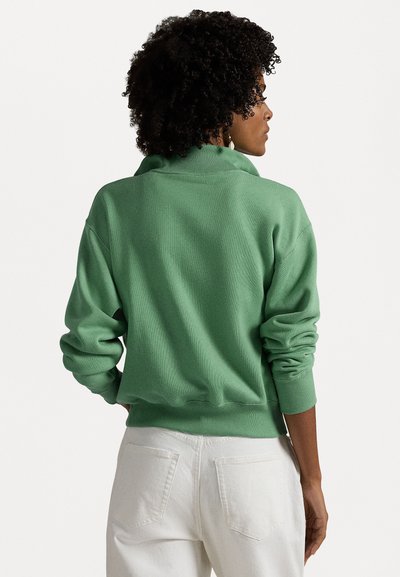 Polo Ralph Lauren FLEECE QUARTER ZIP - Športni pulover - haven green