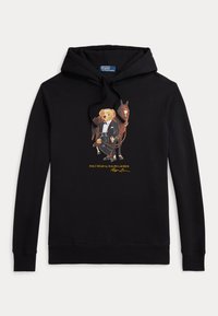 LUNAR NEW YEAR POLO BEAR HOODIE - Džemperis su gobtuvu - black