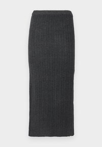 ONLJEANETT LIFE MIDI SKIRT - Gonna a tubino - dark grey