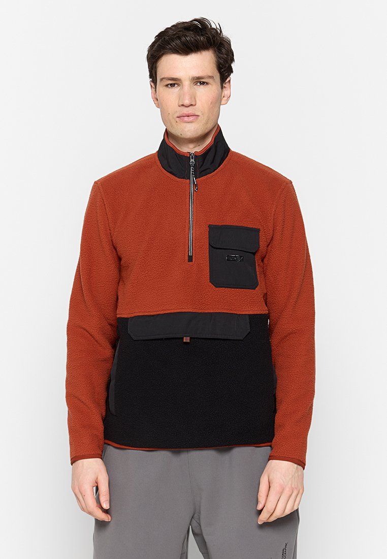 hurley Fleece trui rood