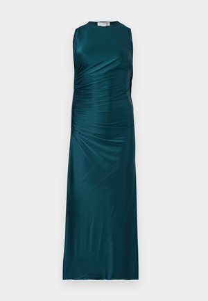SLEEVELESS TWIST DETAIL - Maxi dress - dark teal