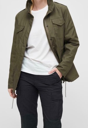 Leichte Jacke - olive