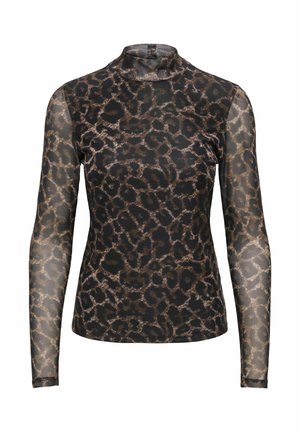 ONLY, ONLERICA MESH L/S TOP JRS NOOS - Longsleeve - raw umber