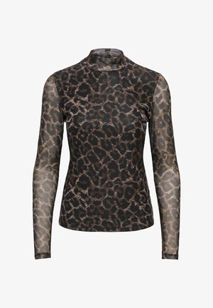 ONLY, ONLERICA MESH L/S TOP JRS NOOS - Longsleeve - raw umber