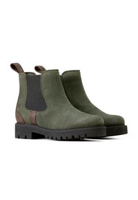 Ariat WEXFORD LUG WATERPROOF CHELSEA - Enkellaarsjes met plateauzool - forest night