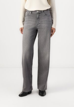 WIDE LEG TROUSERS - Wide Leg - dark grey