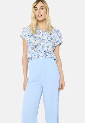LolaLiza FLOWING PRINTED - Button-down blouse - blue pastel