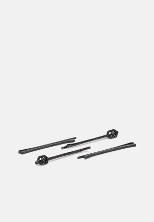 PAVE DECO BOBBY PIN 4 PACK - Hair styling accessory - black