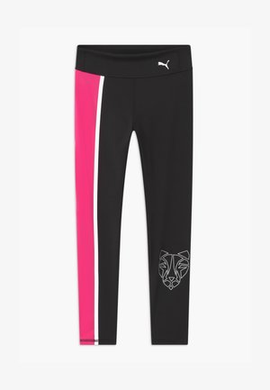 RUNTRAIN - Punčochy - puma black/luminous pink