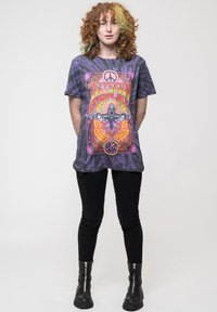 Paradiso Clothing JEFFERSON AIRPLANE LIVE IN SAN FRANCISCO TIE DYE - Print T-shirt - purple