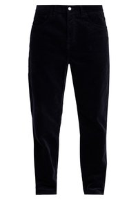 NEWEL PANT - Tygbyxor - dark navy rinsed