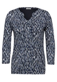 Cecil Camiseta De Manga Larga Con Palabra Y Cordón En El Dobladillo – Para Mujer, Look Casual Con Diseño Sutil