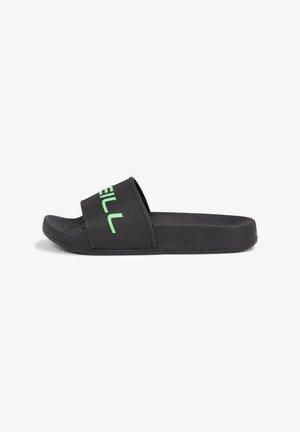 FOOTWEAR LOGO - Badesandale - black out