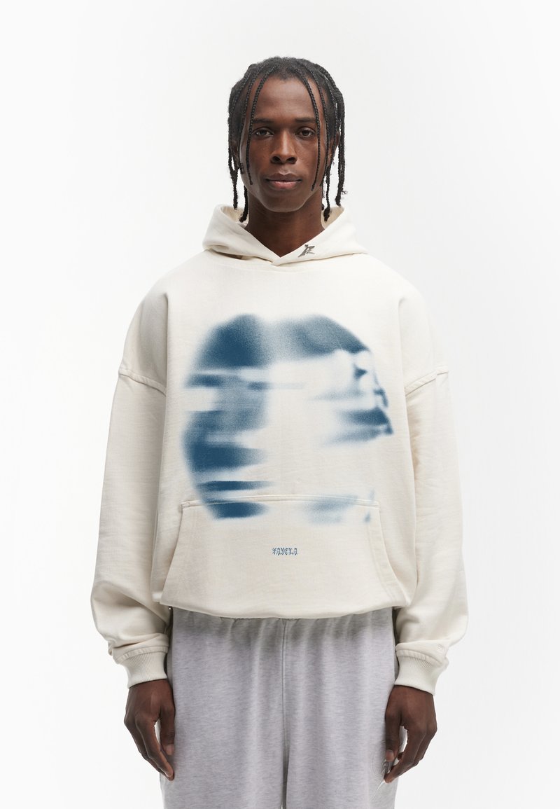 FAVELA - FADED FACE HOODIE UNISEX - Sweatshirt - vanilla, Enlarge
