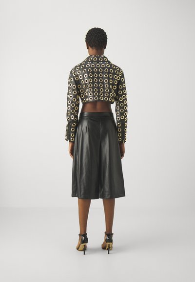 MOSCHINO JACKET - Jachetă piele - fantasy black