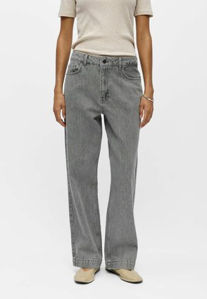 Object HOSE STRAIGHT FIT - Jean large - medium grey denim1