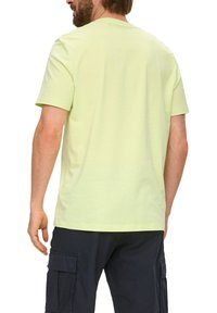 s.Oliver FRONTPRINT - T-Shirt print - limettengrün
