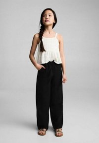 Mango Kids - Trousers - zwart Thumbnail Image 1