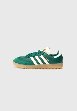 SAMBA GOLF UNISEX - Chaussures de golf - collgreen/offwhite/gum