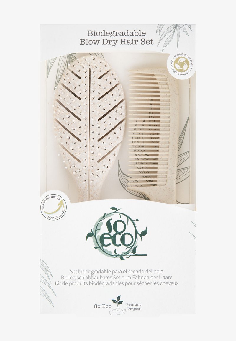 So Eco SO ECO BIODEGRADABLE BLOW DRY HAIR SET - Haarset - stone