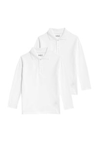 Marks & Spencer 2PK UNISEX - Poloshirt - white