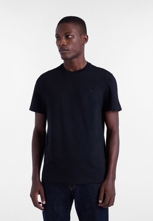 CON LOGO - T-shirt basic - nero
